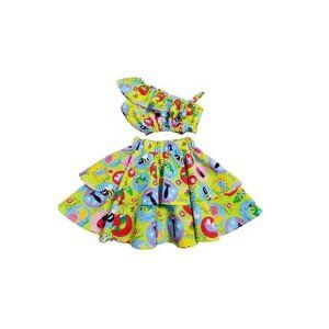Troy x London girls colorful 2pc set Size 6T